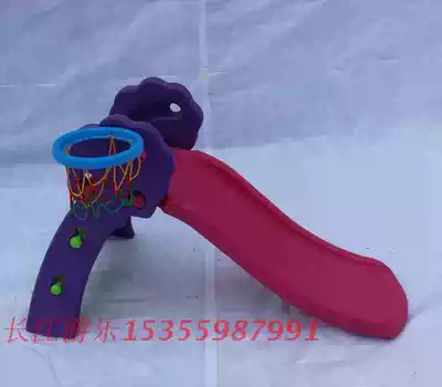 Children's up and down slides Baby small slides Children's indoor and outdoor skating ladders thickened single storage slide