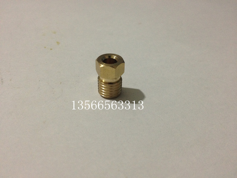 Hollow screw PA6 socket connecting nut Φ6 Hollow nut (original factory)