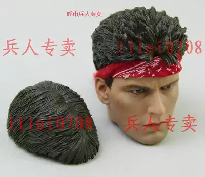 1 6 Soldiers HOTTOYS Field Platoon Chris Taylor Head Carving with Replacement Hair