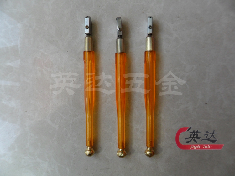 Plastic handle oil - injected diamond glass knife Roller glass knife Diamond tile knife 6-12mm