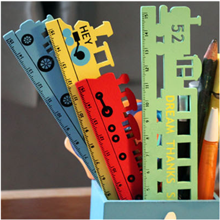 [USD 4.96] Japanese and Korean stationery cute creative cartoon train ...