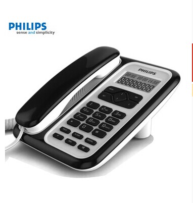 Philips telephone 020 free of battery to electric display of fixed telephone office stay-at-home landline landline