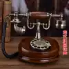 New European telephone Antique telephone Old-fashioned rotary dial landline Vintage creative telephone