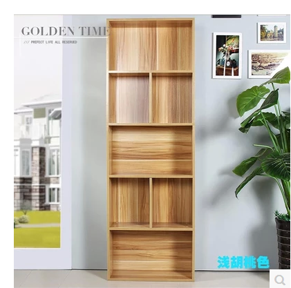 Factory direct sales-simple bookcase bookshelf bookcase storage cabinet storage cabinet storage cabinet 5-layer bookcase with door
