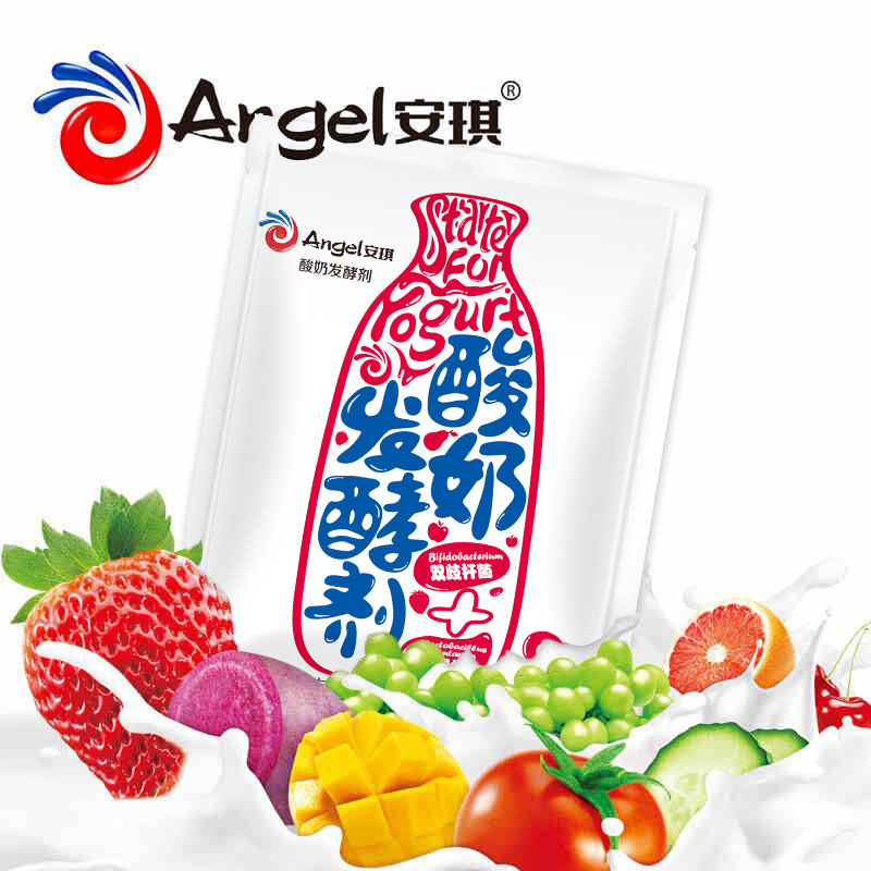 【天猫超市】安琪酵母酸奶发酵剂8菌型 乳酸菌自制酸奶发酵粉10g