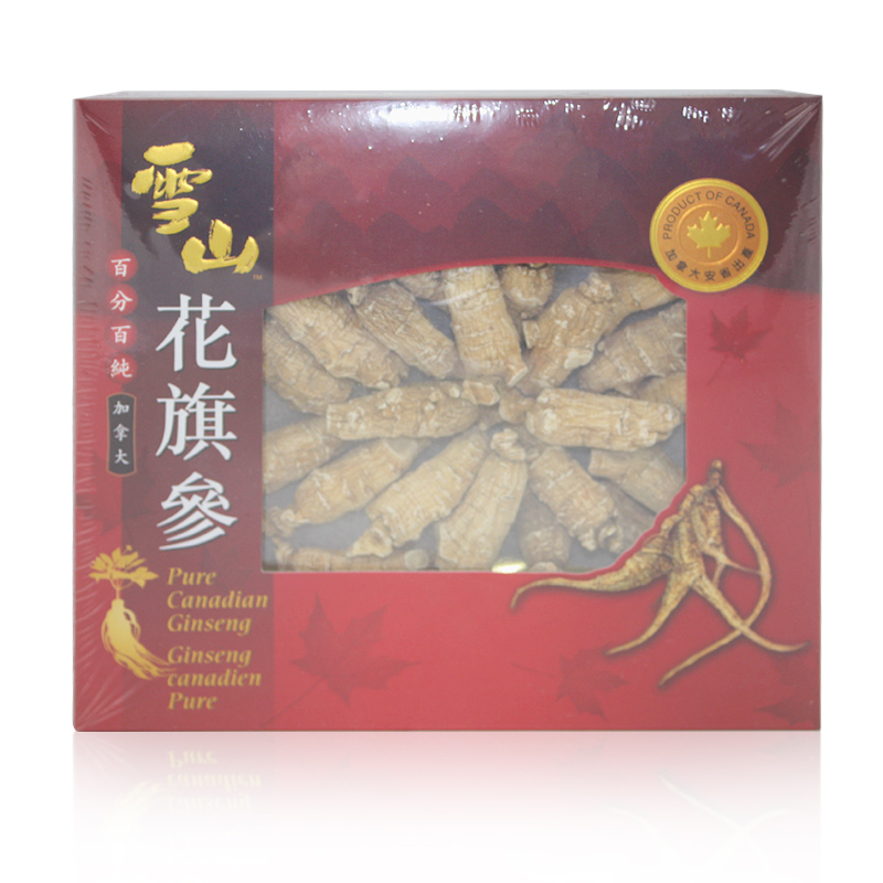 加拿大直邮 进口安省雪山花旗参泡参纯西洋参段大山行泡参7克短粒