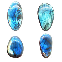 Madagascar moonstone loose stone crystal play piece moonlight ໄມ້ປະດັບ labradorite