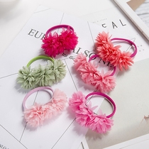 High elastic children Hairband girl tie hair headstring bright floral headdress baby head jewelry girl tie head tendon hair accessories