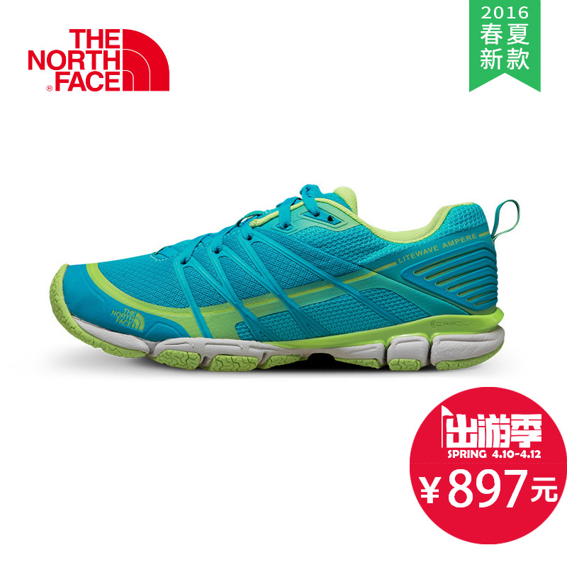 【2016春夏新款】THE NORTH FACE/北面 女款越野跑鞋 CXU1