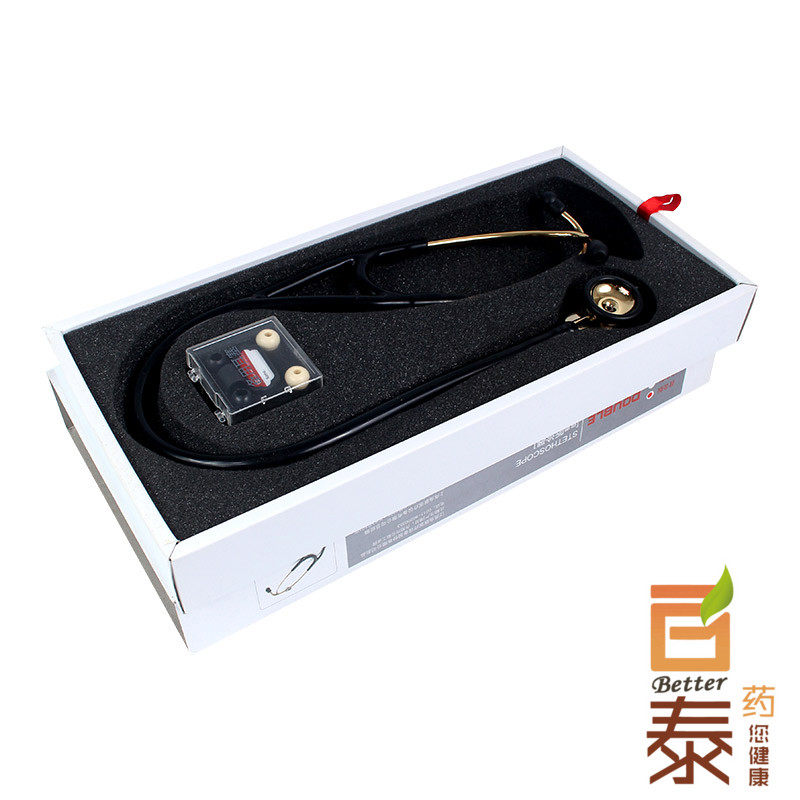 鱼跃听诊器 多功能血压计双听头双用 可听胎心 纯铜听头 BT
