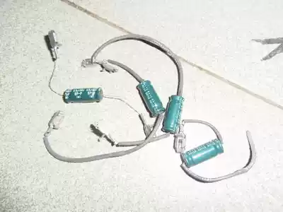 Sony disassembled Nichicon speaker crossover capacitor 1 pair