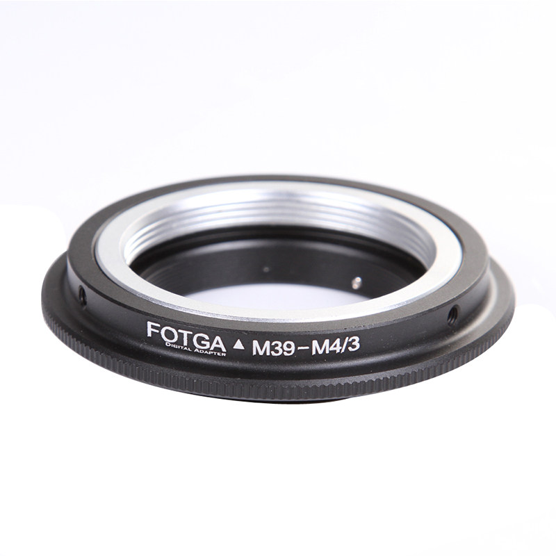 FOTGA Lens Adapter Ring M39-M4 3 for M39 Lens Adapter M4 3 Body Olympus Panasonic