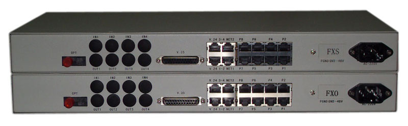 4-way phone optical transmitter and receiver 4-way PCM voice transfer optical fiber four-way phone optical fiber extender single mode 20 km-Taobao