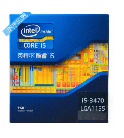 Intel Intel i5-3470 CPU core quad core Chinese boxed national warranty