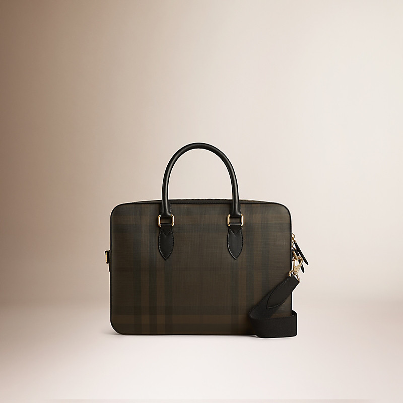 BURBERRY/博柏利The Barrow - 烟熏格纹柏洛包 39962171