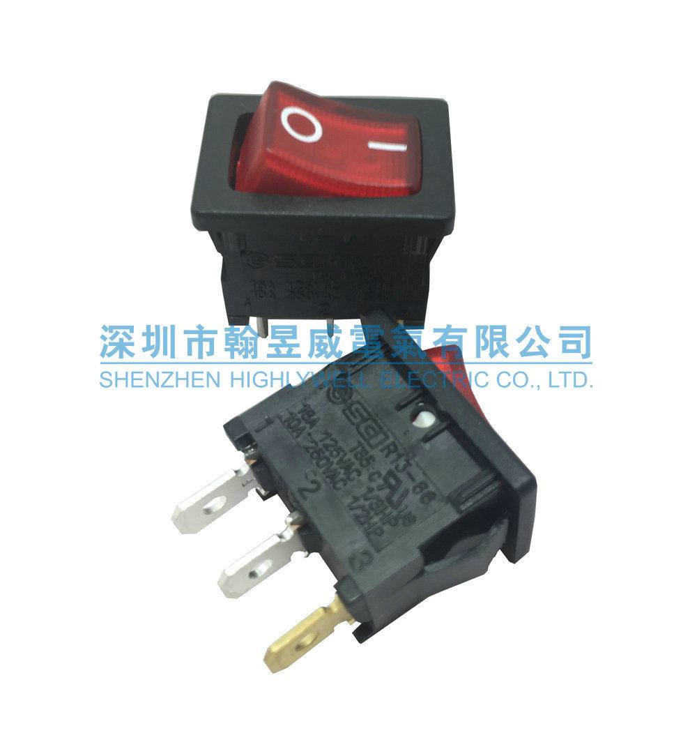Import 15 * 21 with lamp wane switch wane switch R13-66 UL ENEC VDE CSA Certified