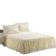 khăn trải giường Hàn giường rắn váy ren một mảnh nệm trải 1,5m 1.8x2.0m đơn giản mùa hè chúa - Váy Petti