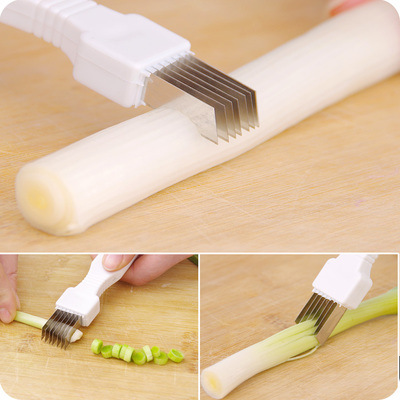 Japanese-style kitchen onion cutter creative cutting green onion onion knife onion onion device household cutting green onion onion onion small tool