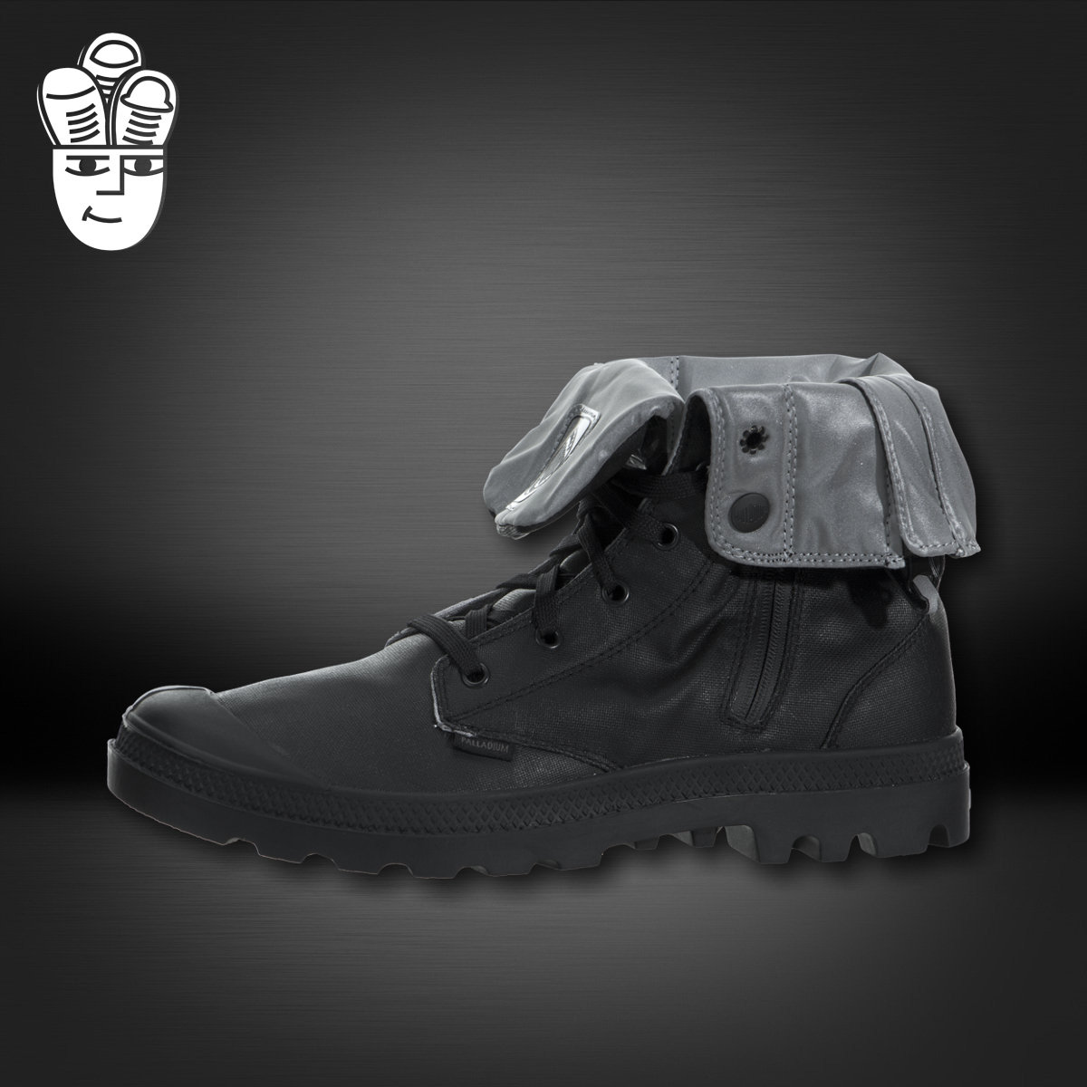 法国鞋履品牌 Palladium Baggy Zip CN Boots 男子中帮卷边潮靴