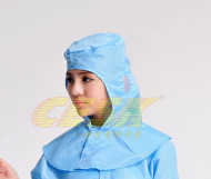 Khăn choàng mũ mũ bảo hộ lao động mũ bảo hộ lao động chống tĩnh điện không bụi mũ bảo hộ lao động phòng sạch thực phẩm và dược phẩm mũ y tế