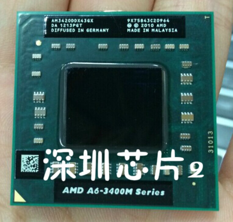 AMD quad-core A8-3500M A6-4400M A6-4400M A6-3400M A4-3300M A4-3300M notebook CPU