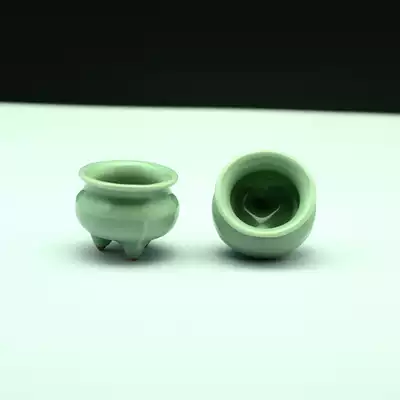 Xiangguang Jingshe celadon incense burner line incense stick incense Bamboo incense tower incense