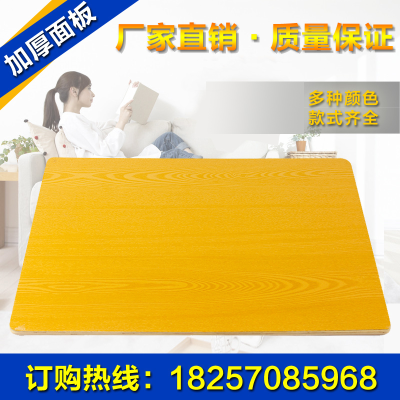 Manufacturer direct sales of hollow blow plastic single double desktop desktop desktop table and chair desktop panel school desktop panel