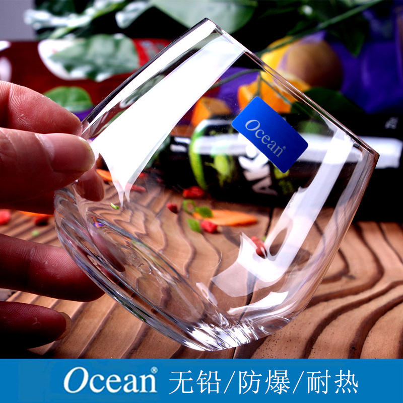 Thailand import OCEAN glass thin cold cut glass cup glass the glass heat - resistant glass of whisky