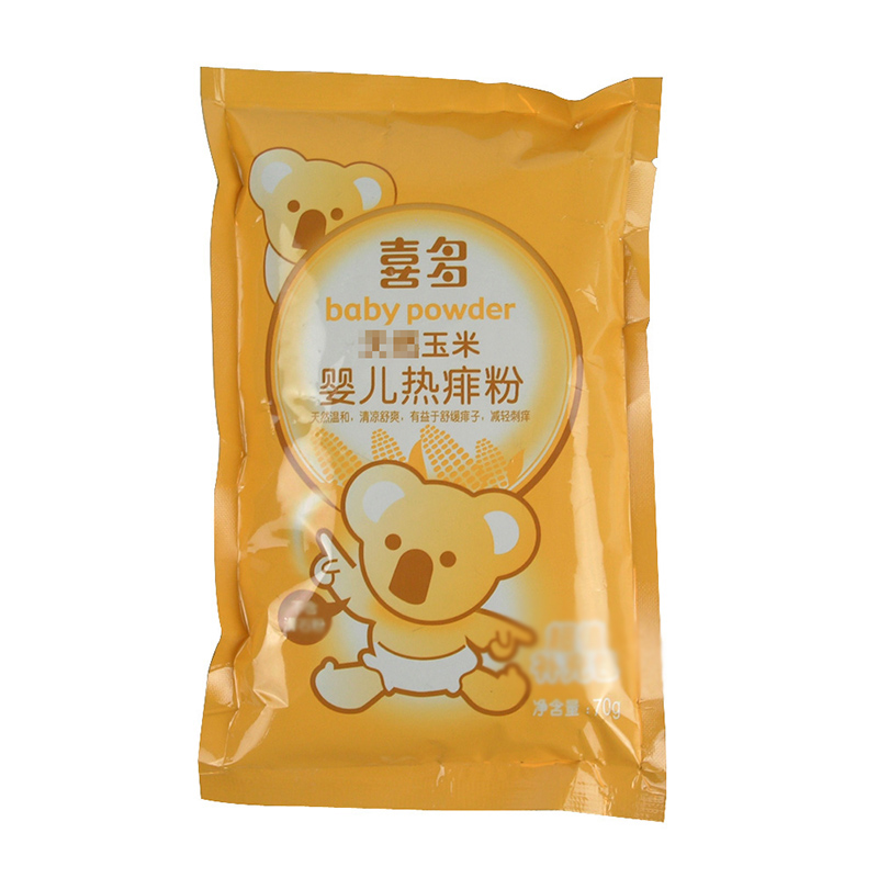 喜多旗舰店宝宝玉米热痱粉70g补充包（12包装）