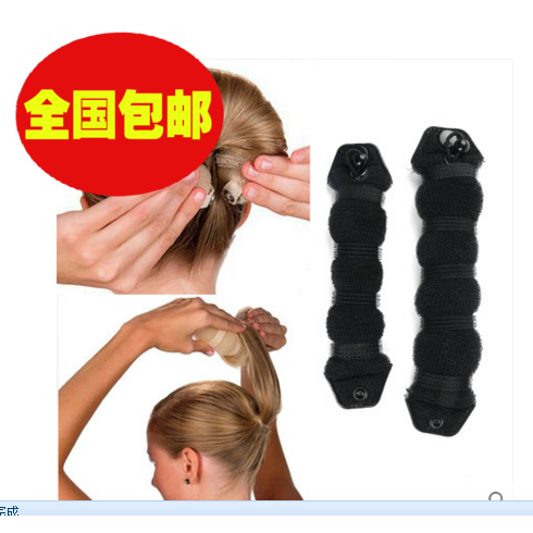 A Korean head jewelry long hair short hair coil hair device flower bud head Korean version hair accessories ball head coil hair stick