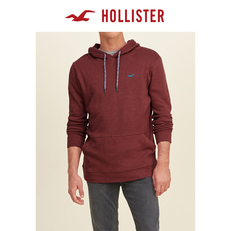 Hollister 撞色标识图样T恤帽衫 男 121583