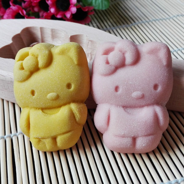 饼干糕点巧果面食木质馒头模具儿童立体卡通中秋节做月饼烘焙工具