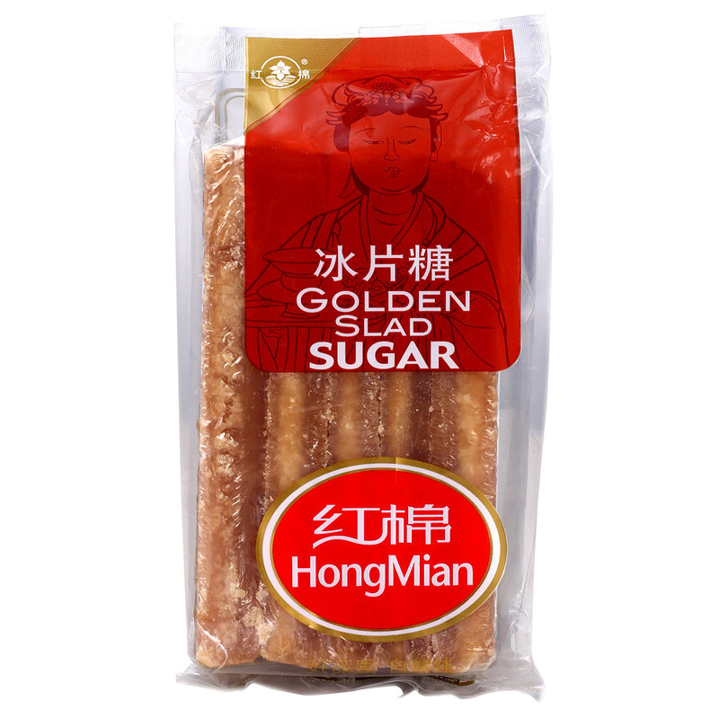 【天猫超市】红棉冰片糖400g/袋 红糖黄片糖冰片糖酵素糖