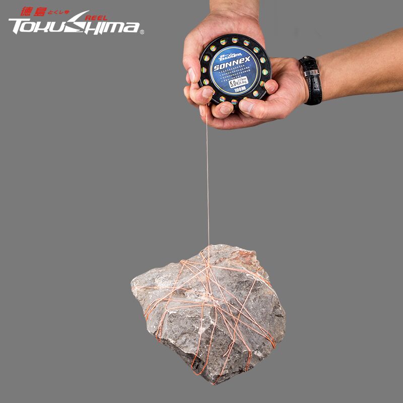 Tokushima vigorous horse fish line main line PE Line 8 woven anti-biting Luther line fishing line Sea fishing import weaving 6]