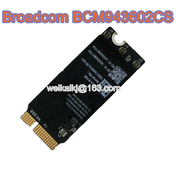 A1398 A1398 A1425 A1502 BCM943602CS one thousand trillion BCM943602CS wireless network card with high score 1800MBPS