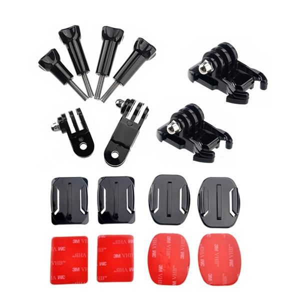 Camera Gopro4 3 3 2 Activity hyperlink Activity base Flat curved surface with 3M plastic accessories combination