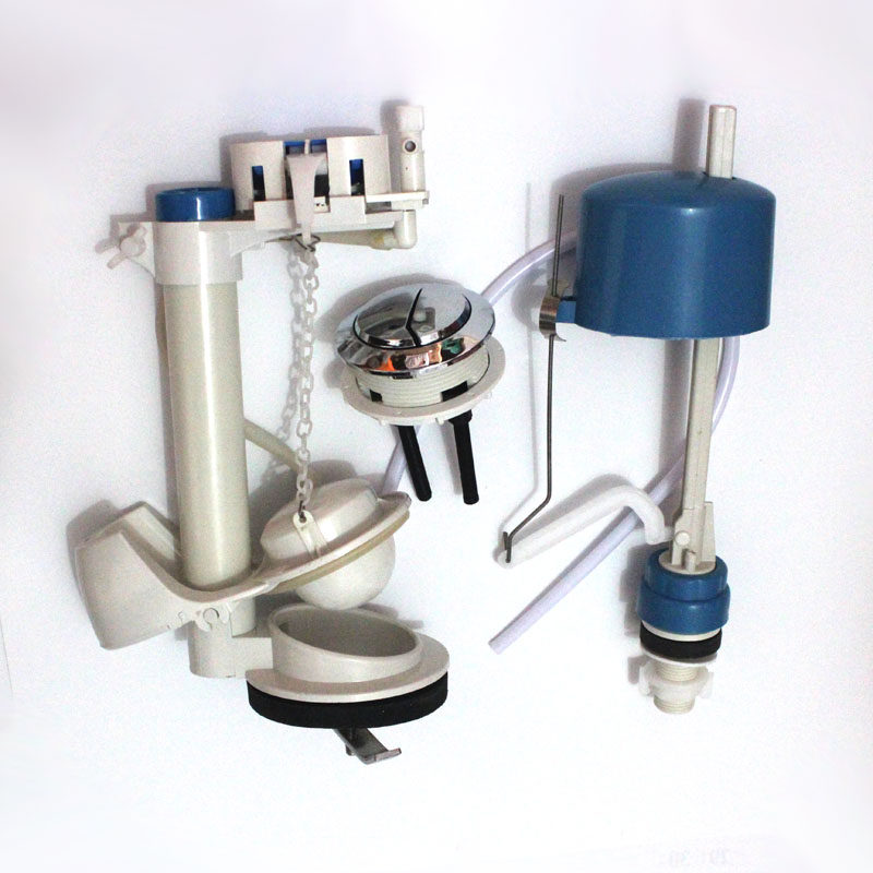 马桶配件双按水箱配件坐便器排水阀进水阀老式连体马桶配件总成