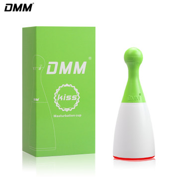 DMM男用自慰器飞机杯电动夹吸男性抽插处女阴部倒模情趣性用品CR