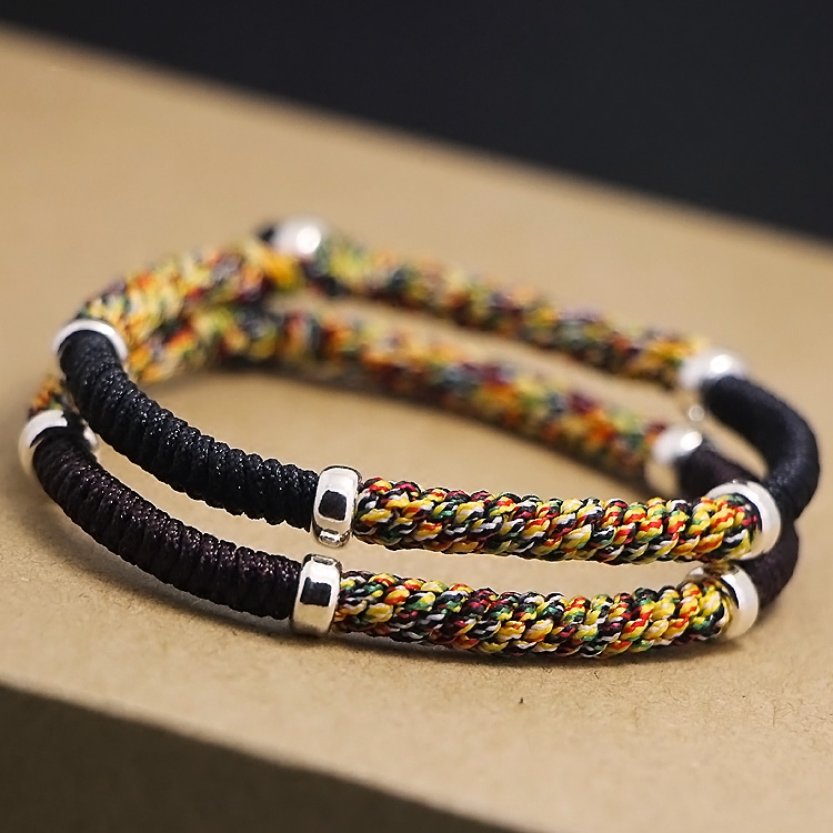 Bracelet de cheville homme 9I   en Argenterie - Ref 3104851 Image 1