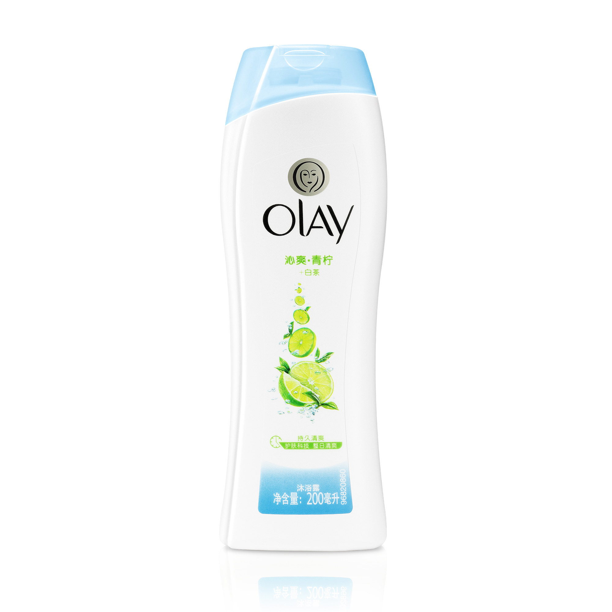 【天猫超市】OLAY玉兰油沁醒清爽沐浴露青柠白茶精华沐浴乳200ml