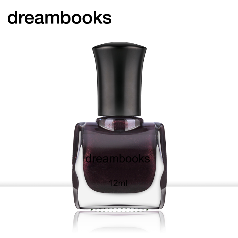Dreambooks健康水性指甲油 环保无毒无味  显白巧克力色 12ML