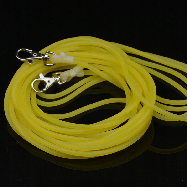 High elastic rubber band solid weightlessness rope with rod 4 times stretch anti-5 m 5 m 10 m 10 m 10 m fishing rod rope