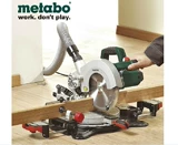 Metabo Macao 8 -Inch Antimedia Aluminium KS 216 M LASERCUT наклонное пилирование алюминиевого профиля