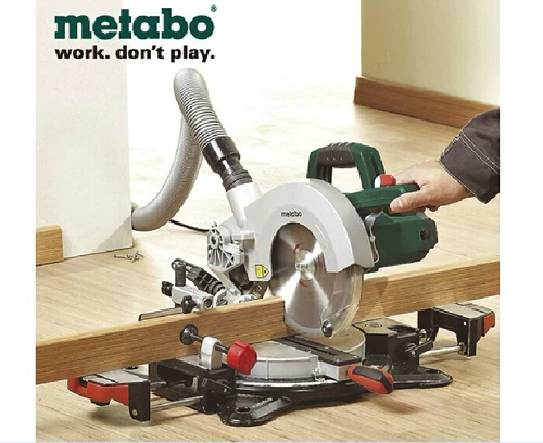 Metabo Macao 8 -Inch Antimedia Aluminium KS 216 M LASERCUT наклонное пилирование алюминиевого профиля