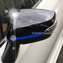 Japans original dress Subaru rearview mirror sticker rearview mirror cover laflower decoration stick to red blue