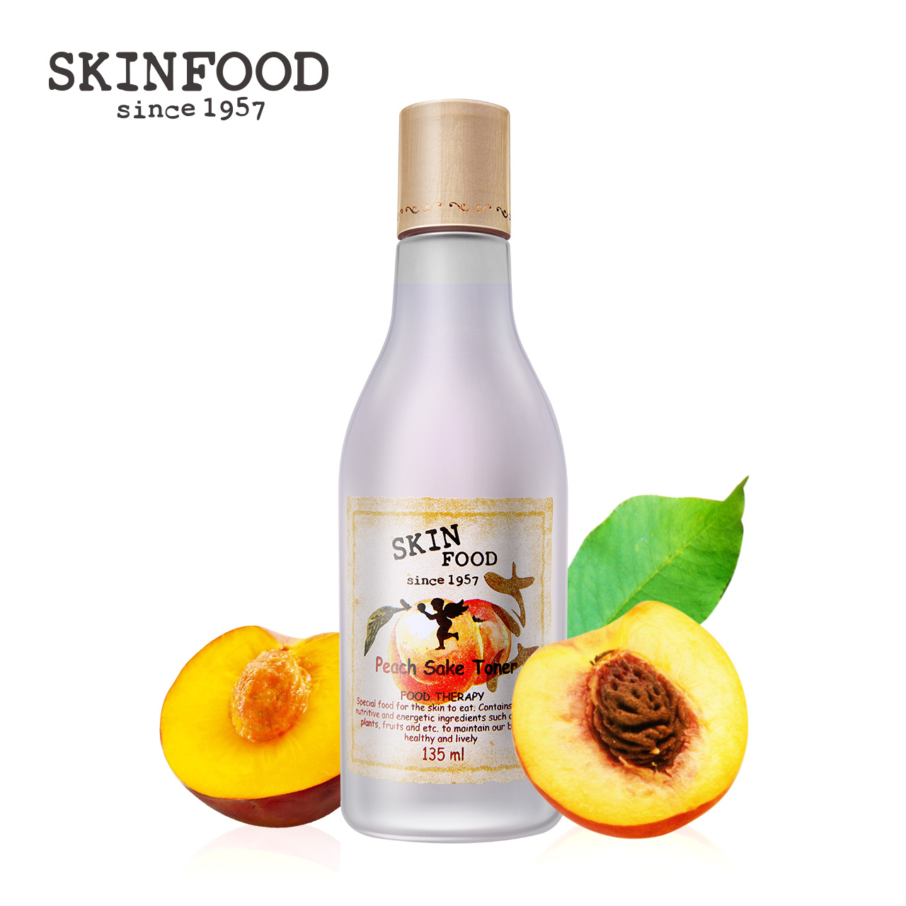 skinfood思亲肤水蜜桃清酒紧致化妆水控油收缩毛孔补水保湿爽肤水