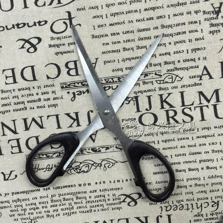 Positive field scissors F-160 F-180 office scissors 160mm affairs scissors 180mm scissors-Taobao