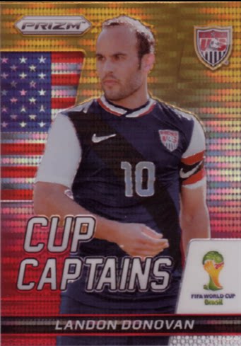 panini panini 2014 World Cup star card positive version captain teca Donovan reframing flashcards-Taobao