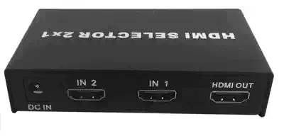 Tong Li HDP201 HDMI switcher 2 in 1 out HD switcher two in one out 2 cut 1 send remote control