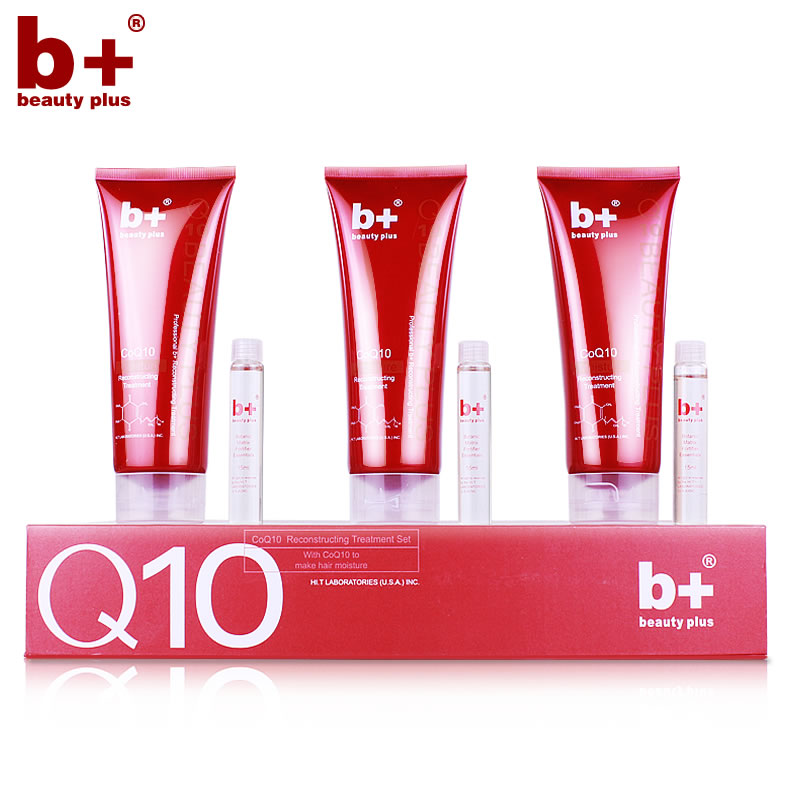 b+Q10深度发芯重组发膜倒膜套装头发护理焗油膏 修复干枯受损毛躁